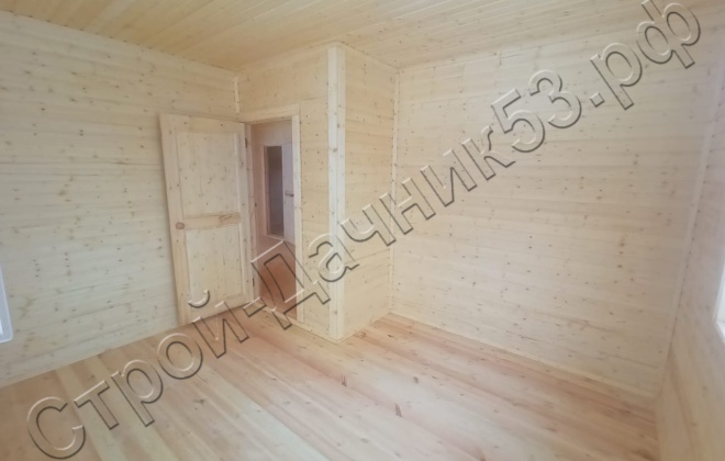 4 Каркасно-щитовой дом   Д-14, 12х8м, 96 М², Московская область, городской округ Истра, село Рождествено. (3)